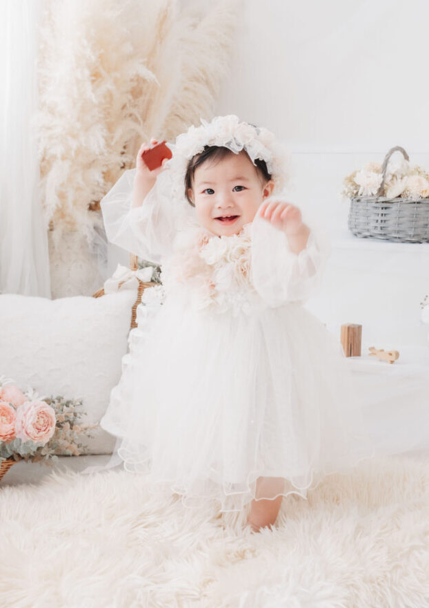 大阪 ベビーフォトスタジオ 1歳バースデーフォト 撮影スタジオ